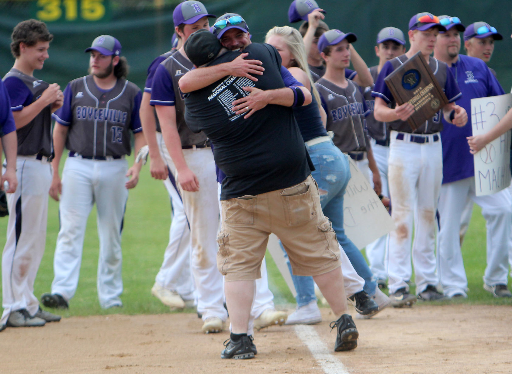Boyceville vs Cumberland baseball at Chippewa Falls 6-4-19